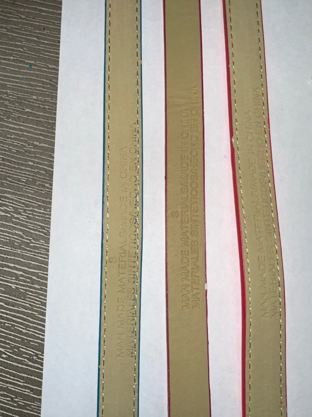 Kids Rainbow Glitter Belt with Blue and Hot Pink Options